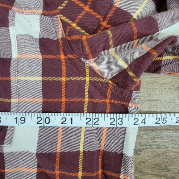 Wrangler ATG Regular Fit Long Sleeve Plaid Button Down Shirt Mens XL - Picture 12 of 16